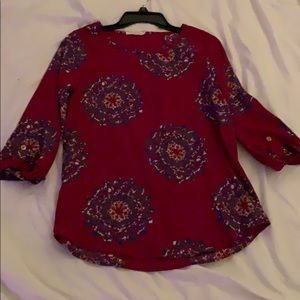 Floral blouse